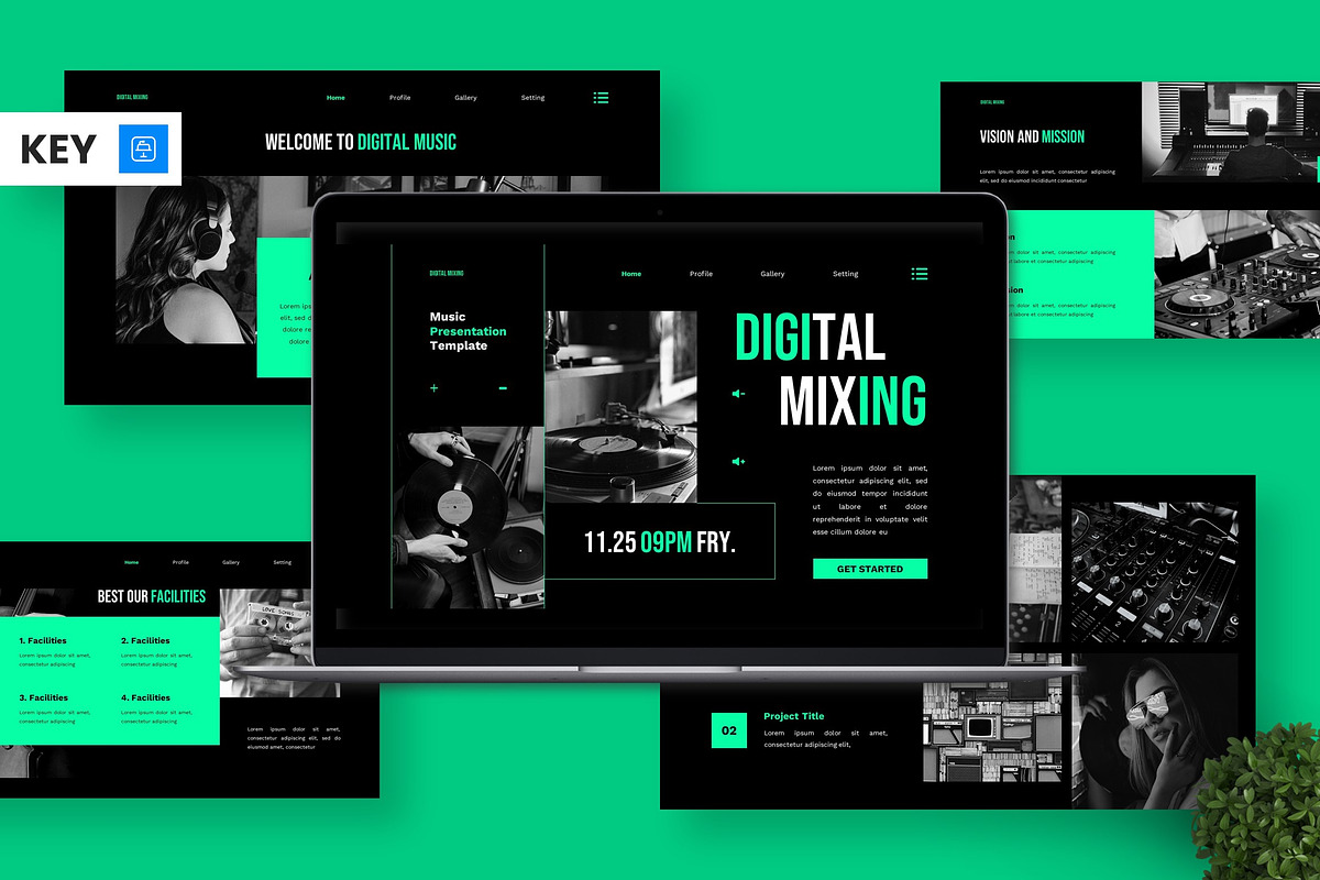 Digital Mixing - Music Keynote