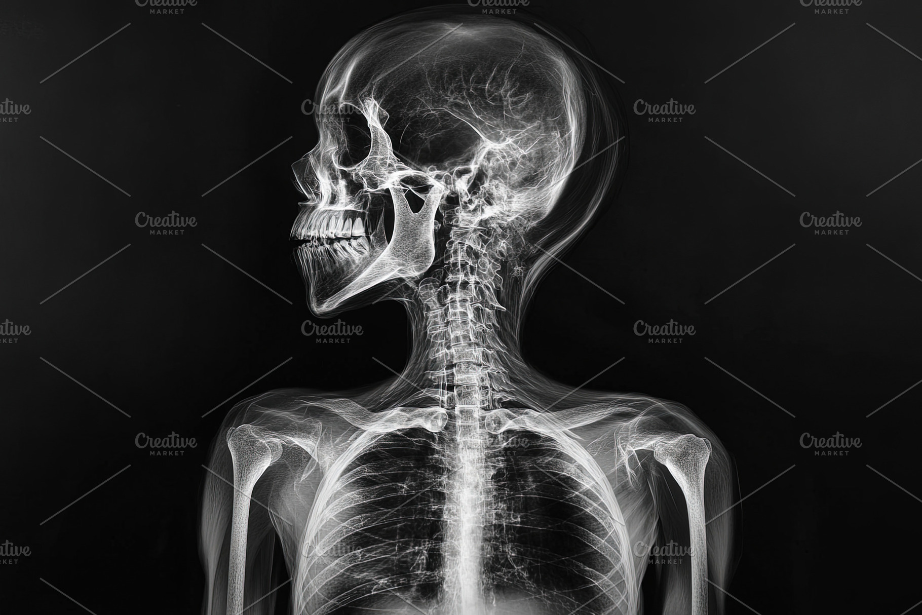 X-ray of Human Skeleton, a Health & Medical Photo by Ales Munt