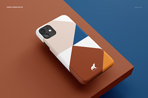 IPhone 11 Glossy Snap Case Mockup Se