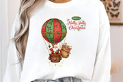 Have a Holly Jolly Christmas, Retro, an Illustration by DreamArtGraphic (Thumbnail 3 of 5)