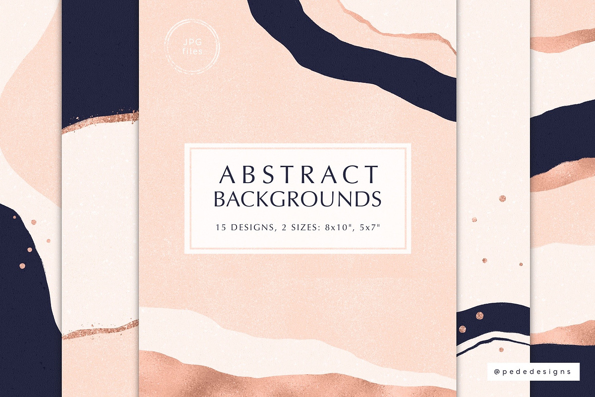 Trendy Backgrounds Bundle, a Texture Graphic by PeDe Designs (Photo 9 of 55)