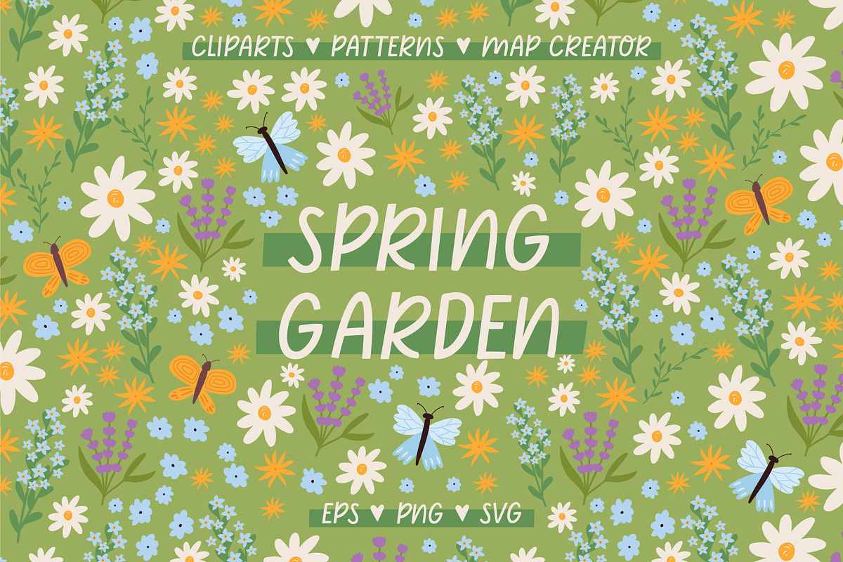 Four seasons BUNDLE - vector clipart, an Illustration by Valerie (Photo 2 of 17)