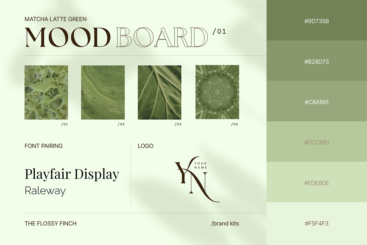 Matcha Green Branding Kit, a Social Media Template by The Flossy Finch (Photo 13 of 18)