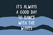 Wave, a Font by Malena (Thumbnail 6 of 6)