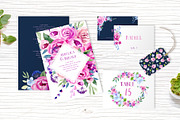 Watercolour Leaves and Floral Kit, a Texture Illustration by Maria Zebroff (Thumbnail 2 of 11)