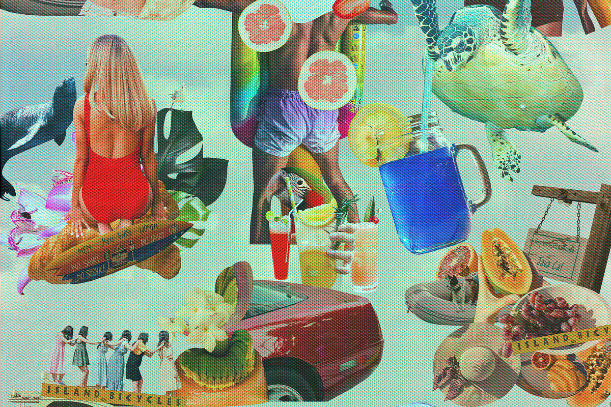 Miami Beach Collage Elements, an Object Graphic by nadispasibenko (Photo 19 of 31)