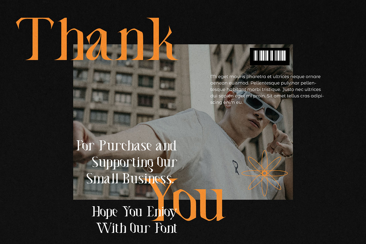 Lynova - Unique Display Font, a Serif Font by Eztudio (Photo 15 of 15)