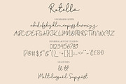 Rotella Monoline Handwritten Font, a Handwritten Font by Yuby Creative (Thumbnail 9 of 9)