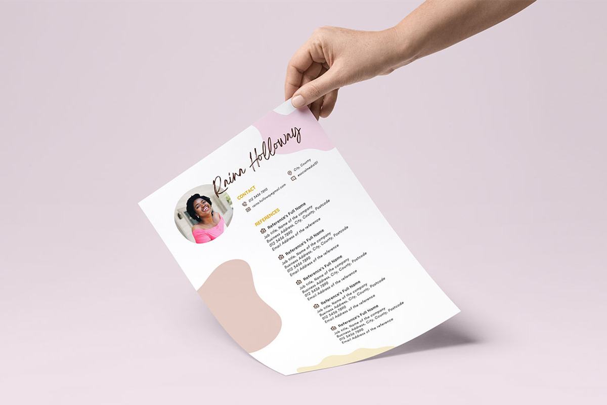 CANVA Resume Template / CV Set, a Resume Template by RWstudio (Photo 2 of 8)