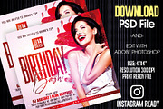 Birthday Flyer Template, a Templates & Theme by MithilaCreation (Thumbnail 3 of 5)