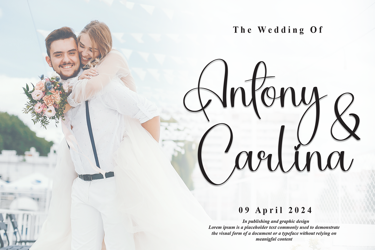 Bestina | Script Font, a Handwritten Font by Scratchones (Photo 5 of 9)