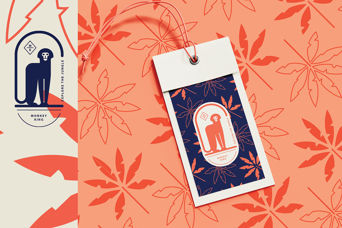 Tropical Logos and Patterns, a Branding & Logo Template by Polar Vectors (Photo 6 of 16)