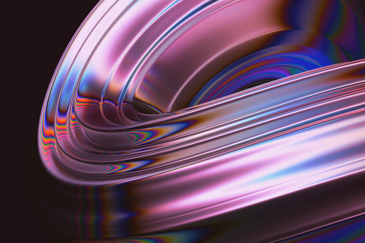 Infinity: 3D Chromatic Shapes, an Object Graphic by RuleByArt (Photo 13 of 24)
