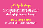 JackApple - A Tasty Font Duo, a Script Font by OnTheSpotStudio (Thumbnail 2 of 3)
