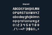 Glafont - Minimal Logo Font, a Sans Serif Font by Iqsiart Studio (Thumbnail 5 of 6)