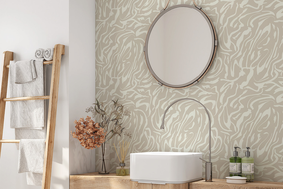 Brush Painted Lines, a Pattern Graphic by MalyskaStudio (Photo 2 of 4)