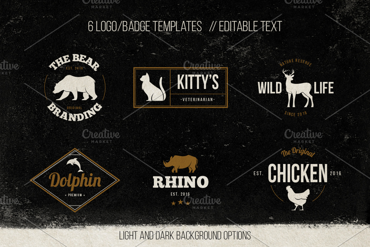 Animal Logo/Badges, an Object Graphic by Blanca Limon (Photo 2 of 3)