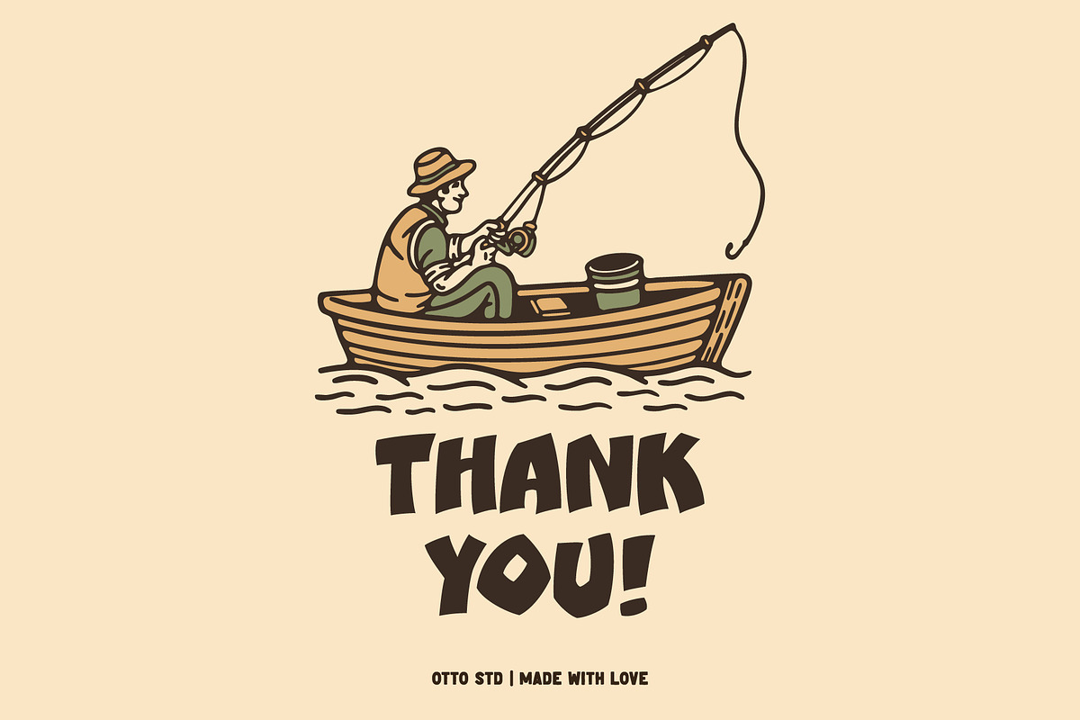 Fishing Illustration, an Illustration by Otto.std (Photo 7 of 7)