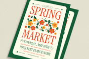 Spring Market Event Flyer, a Flyer Template by Guuver (Thumbnail 2 of 3)