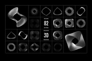 3D Chrome Circles - 82 illustrations, an Object Graphic by assetpro.design (Thumbnail 10 of 12)