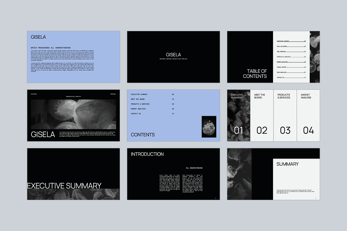 GISELA | Business Proposal, a Presentation Template by Mildri Studio (Photo 2 of 9)