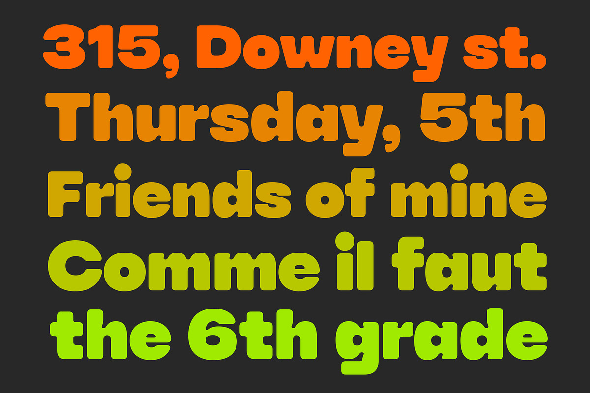 YNF Toyka | Display sans serif, a Sans Serif Font by YNF (Photo 2 of 15)