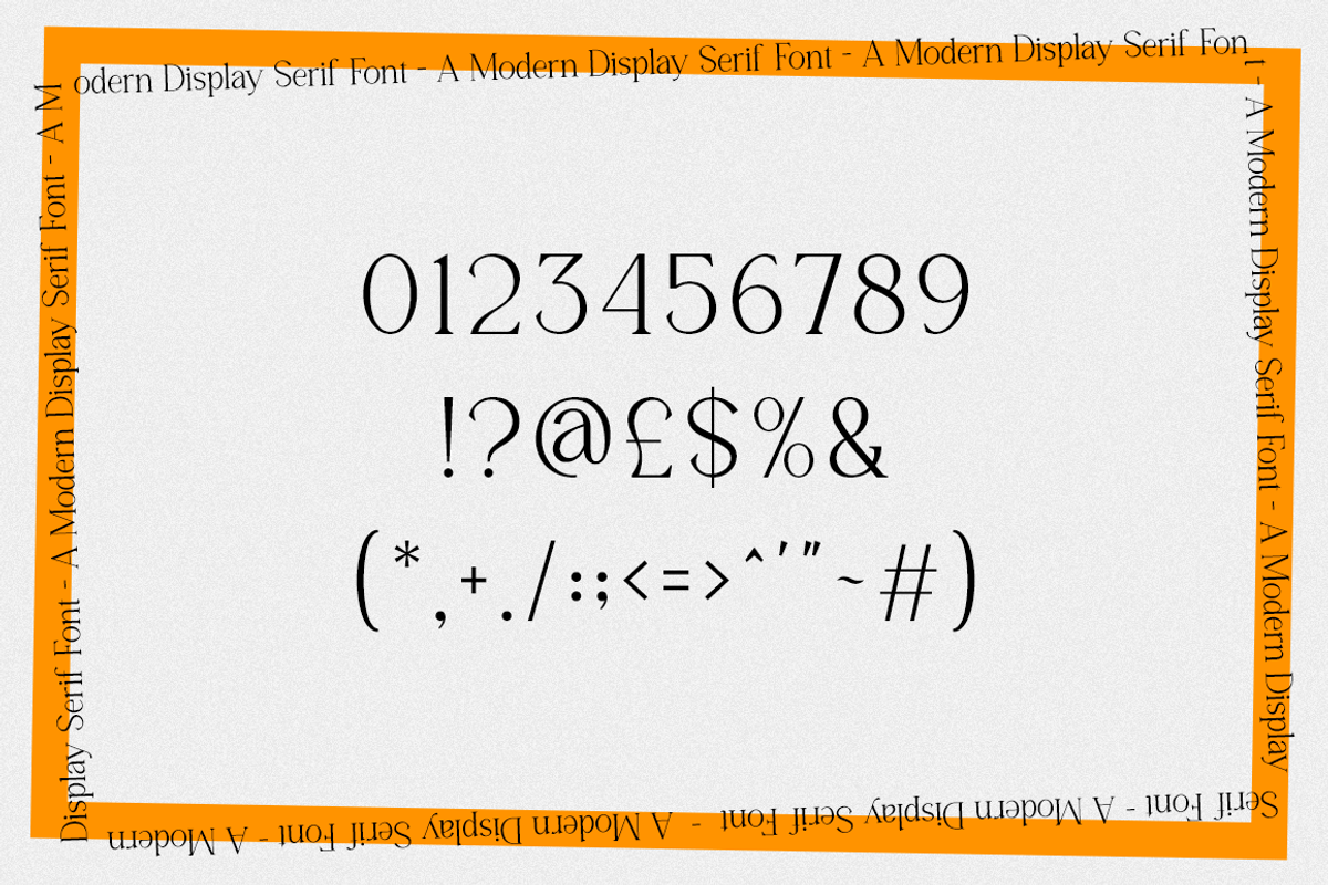 Saverior - Advertisement Font, a Serif Font by RockboyStd (Photo 11 of 12)