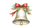 charming vintage Christmas clipart, a Seasonal Illustration by Creative design (Thumbnail 4 of 7)
