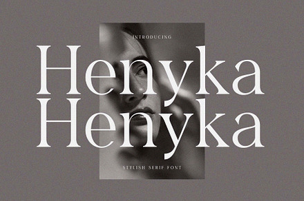 Henyka – Stylish Serif Font