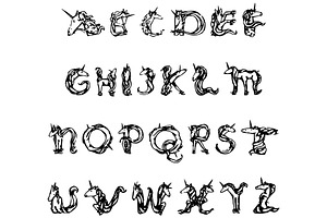 Unicorn Font