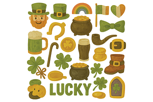 St Patrick's Day  Bundle, an Object Graphic by RT Studio