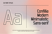 Confillia Sans Serif, a Sans Serif Font by 24Design Studios (Thumbnail 2 of 7)