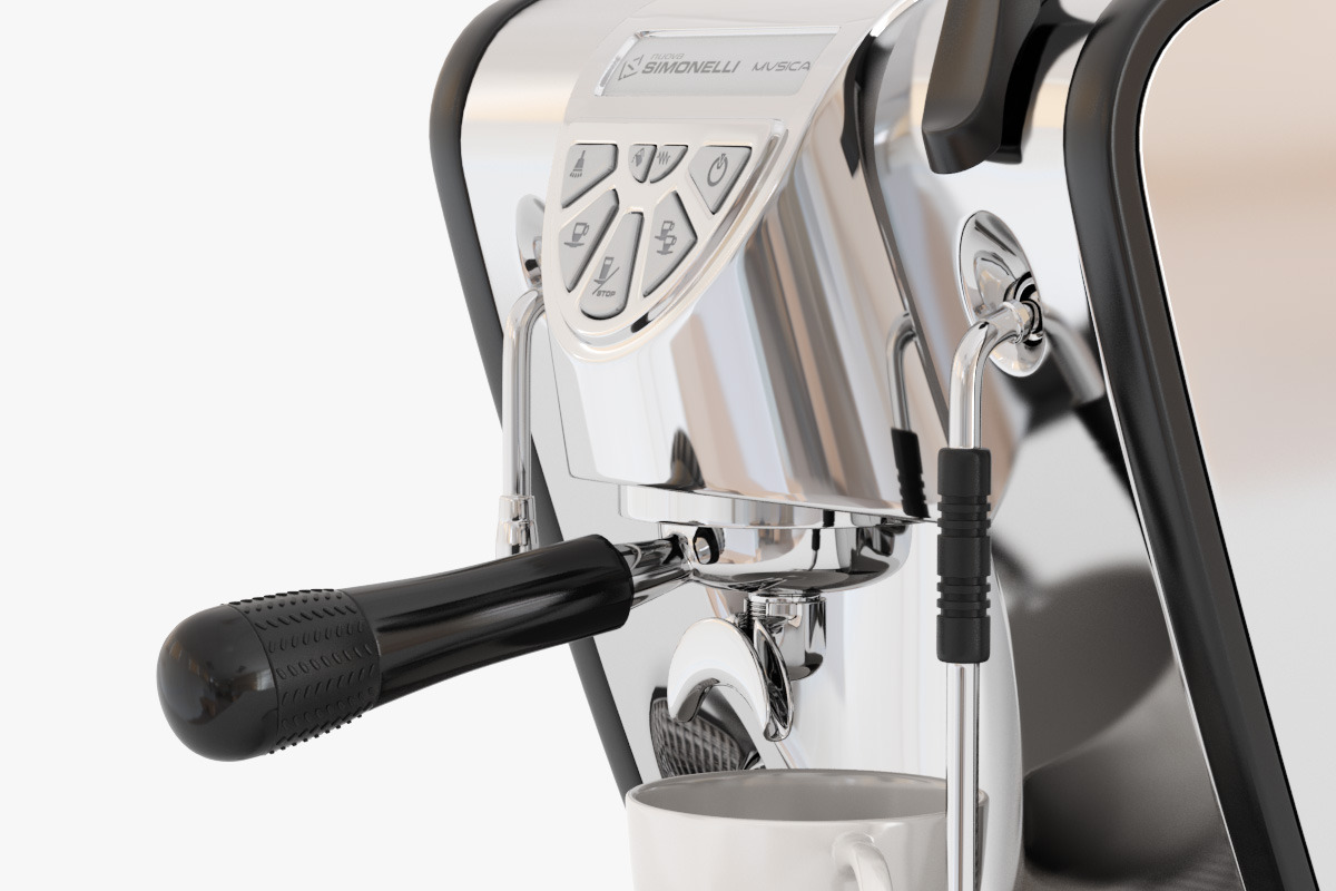Espresso Machine Simonelli Musica, an Object 3D Model by Markelos (Photo 2 of 18)