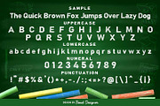 Chalk Board, a Font by Beast Designer (Thumbnail 2 of 2)
