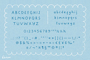 LUTU - Handwritten Font, a Handwritten Font by byherline (Thumbnail 2 of 5)