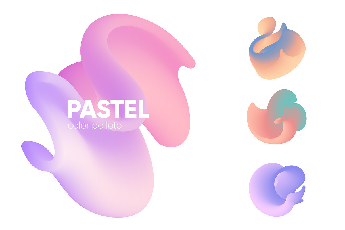 LIQUID. shapes pack, an Illustration by PLSTD. (Photo 2 of 7)