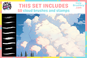 Procreate Nature Background Brushes, a Brushes & More by Cozy Brushery (Thumbnail 5 of 12)