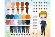 Couple Chibi, Besties Clipart PNG, a Person Illustration by Podcliparts (Thumbnail 5 of 8)