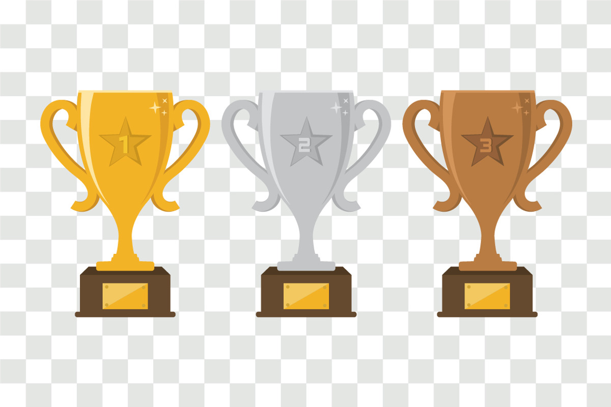 Cup trophy,Golden bitcoins, a Background Graphic by Tomass2015 (Photo 2 of 4)
