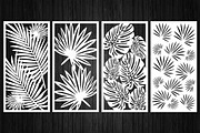 20 Panels tropical leaves pattern, a Graphic by CncCutModel (Thumbnail 2 of 5)