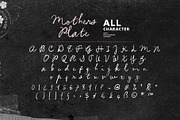 Mother's Plate - Dry Brush Font, a Handwritten Font by Sarid Ezra (Thumbnail 9 of 9)