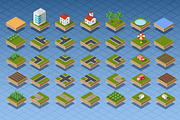 Bundle isometric city, a Work Illustration by AlexZeL (Thumbnail 11 of 15)