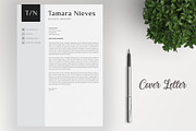 Simple Resume Template / 4 Pages, a Resume Template by SalientResume (Thumbnail 4 of 5)