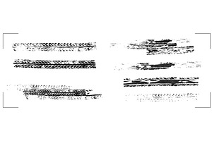Black tire track marks isolated on, an Illustration by art PVP - market