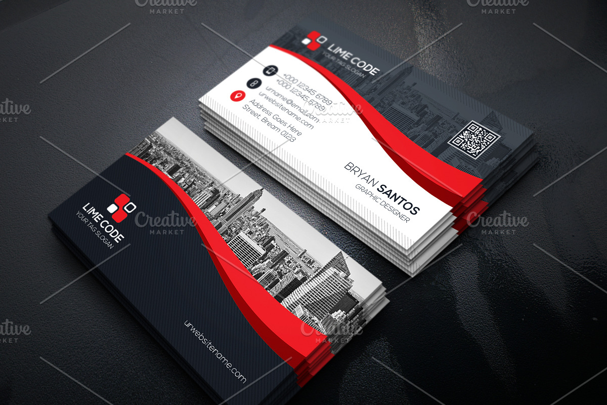 Business Card, a Business Card Template by pixelworkz (Photo 3 of 6)