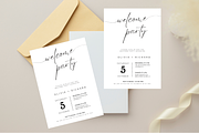 Welcome Party Invitation, an Invitation Template by Earth5168 (Thumbnail 4 of 9)