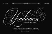 Brilliani Script Pro, a Script Font by Has_rizal (Thumbnail 3 of 14)