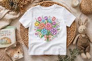 Rhinestone Flowers PNG, an Illustration by Pixels.Craft (Thumbnail 3 of 8)
