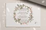Bloom | Wedding Watercolor Wreaths, a Seasonal Illustration by slowlivecreate (Thumbnail 7 of 7)