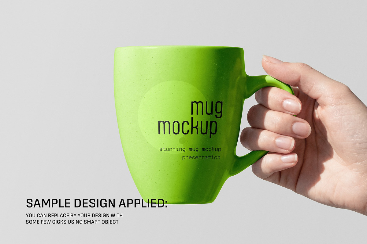 Coffee Mug Hand Holding Mockup, a Cups & Container Mockup by Toasin Studio (Photo 3 of 4)